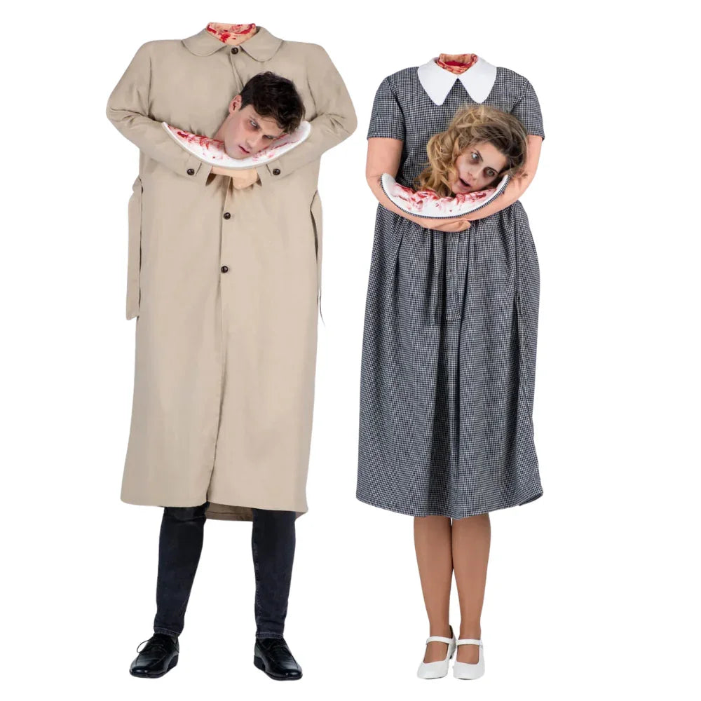 Disfraces en Pareja de Zombies sin Cabeza Zombies Disfraces Simon