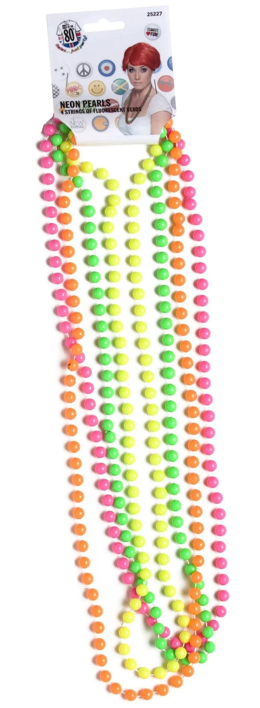 Collares Neón Fluorescentes Años 80 Años 80 Smiffys