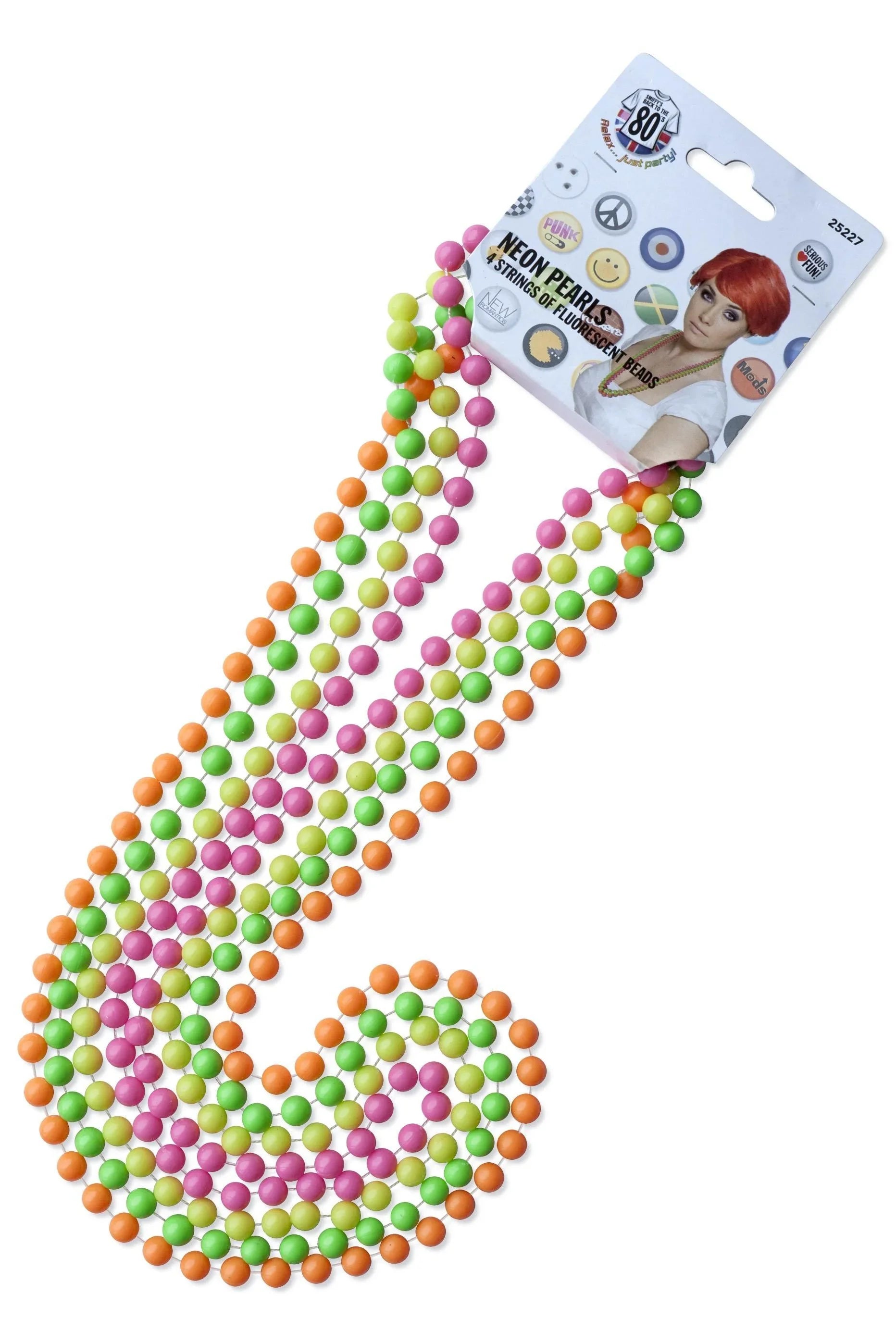 Collares Neón Fluorescentes Años 80 Años 80 Smiffys