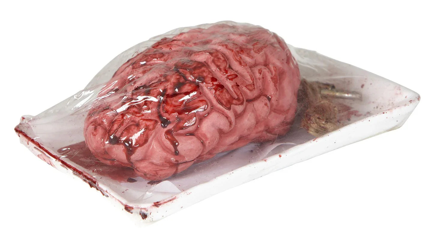Cerebro Sangriento Envasado para Colgar Decoración Halloween Widmann