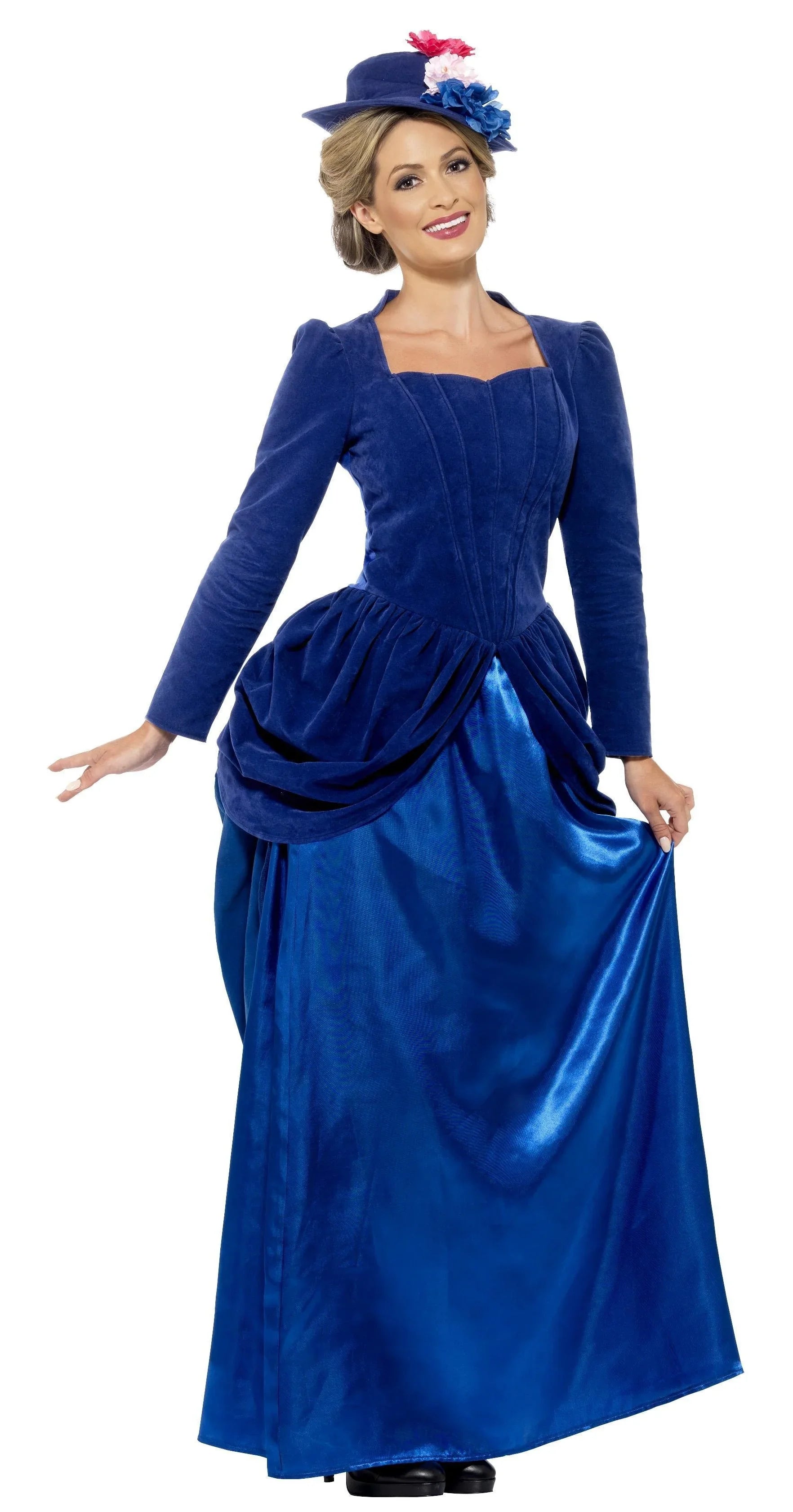 Disfraz de Dama Victoriana Elegante para Mujer Venecianos y de Época Smiffys