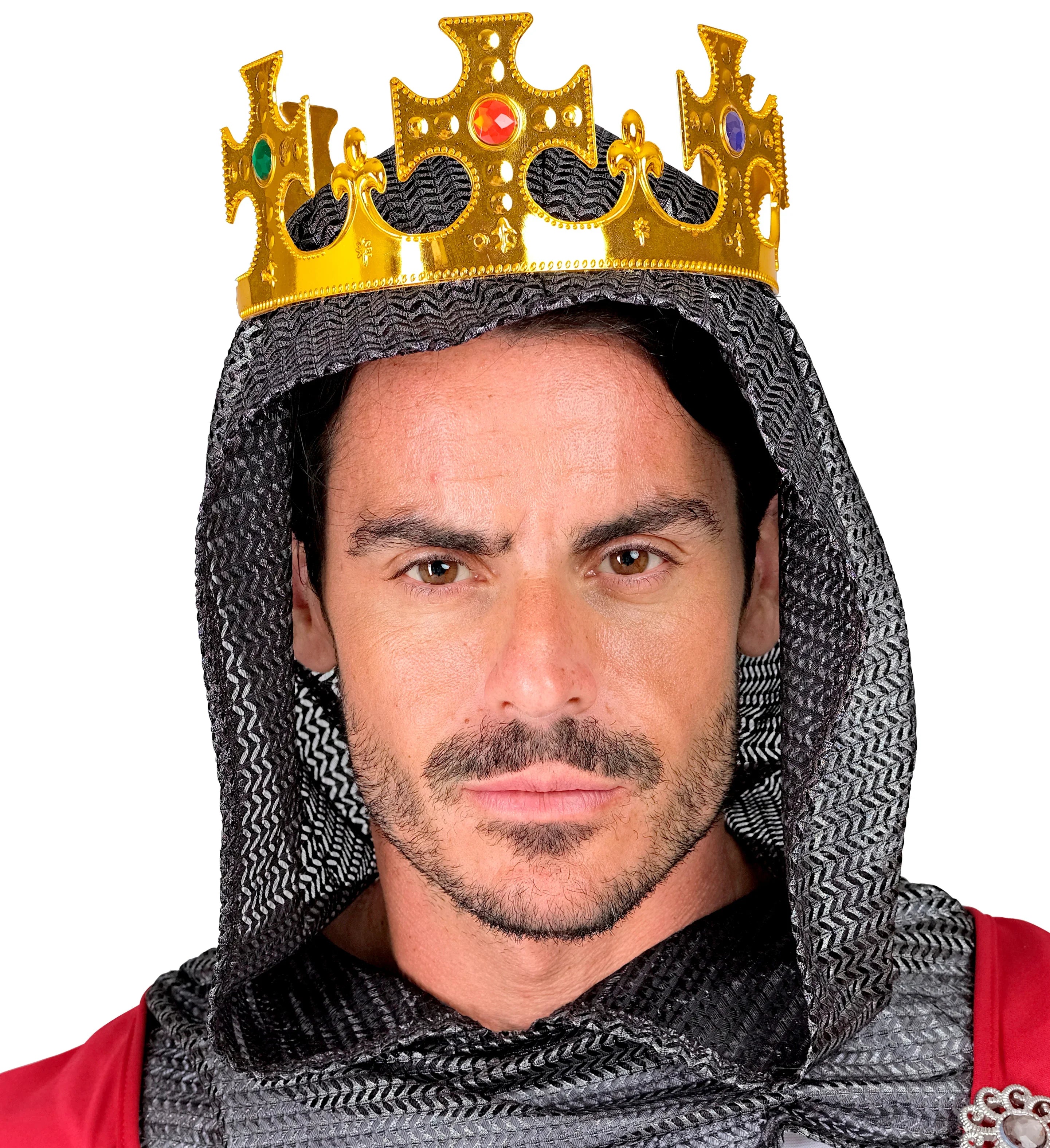 Corona Dorada de Rey con Pedrería Coronas y Tiaras Widmann