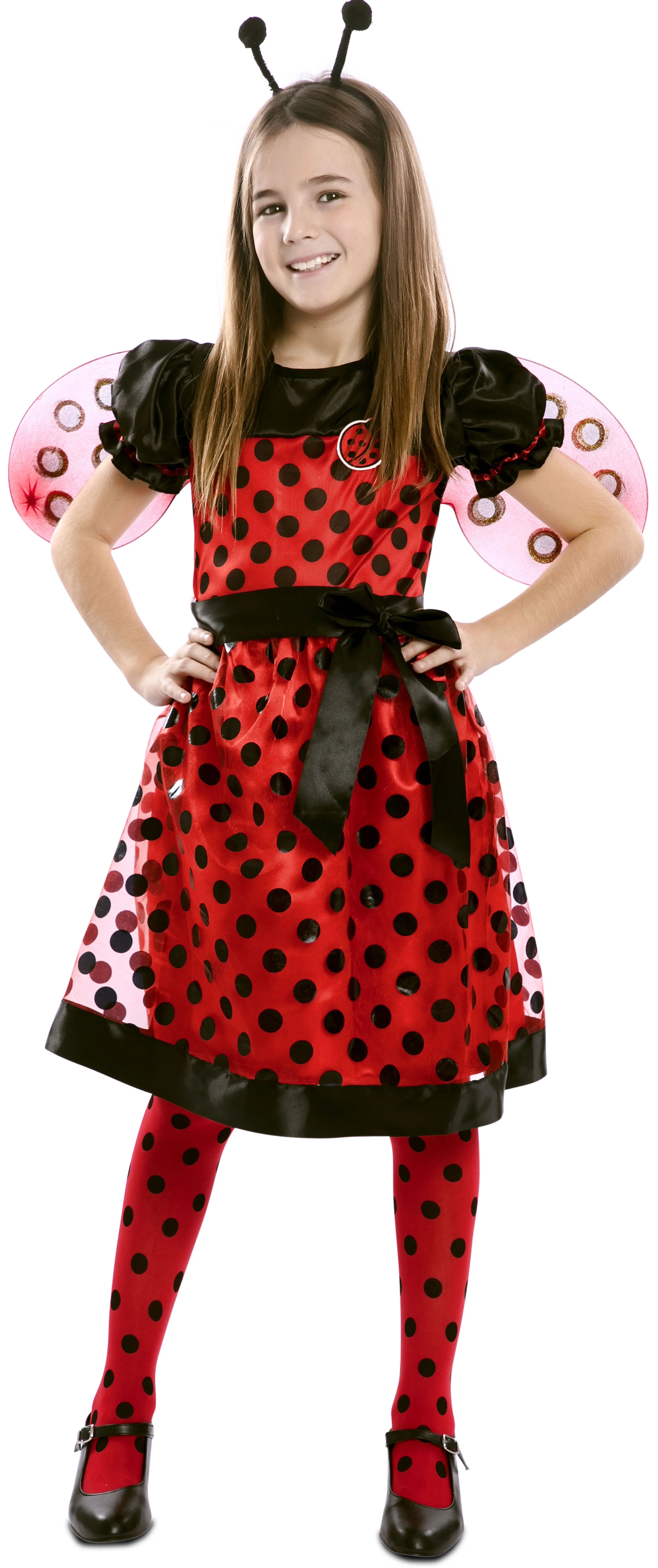 Disfraz de Mariquita Divertida para Niña Mariquita EuroCarnavales