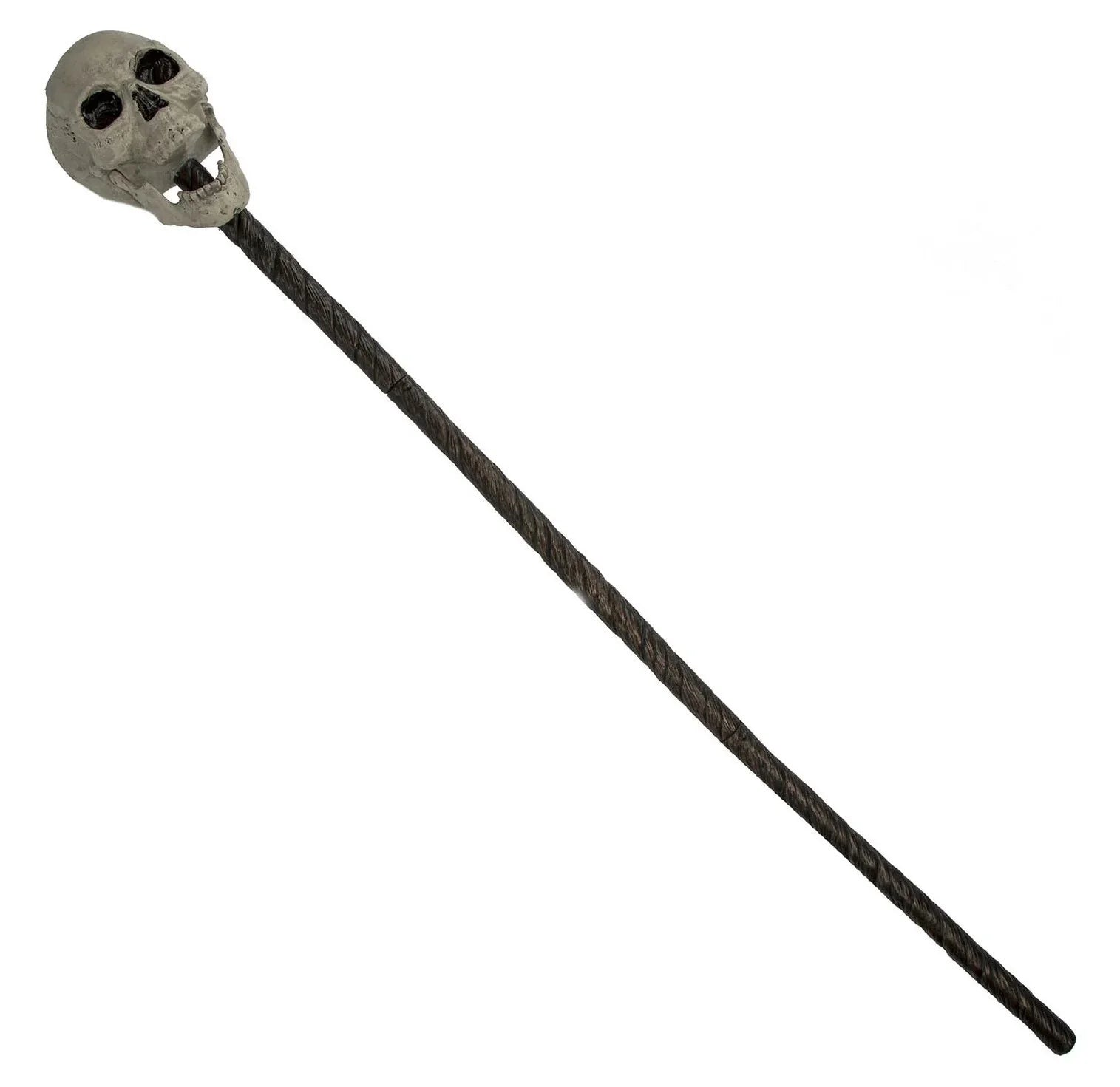 Bastón de Brujo con Calavera Humana Halloween Viving