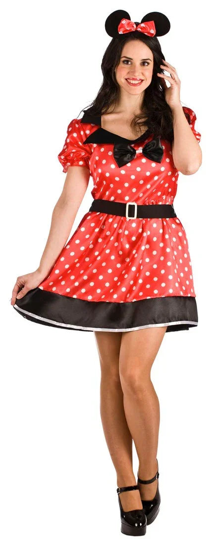 Disfraz de Ratoncita Minnie para Mujer Mickey Mouse & Minnie Mouse El Rey del Carnaval