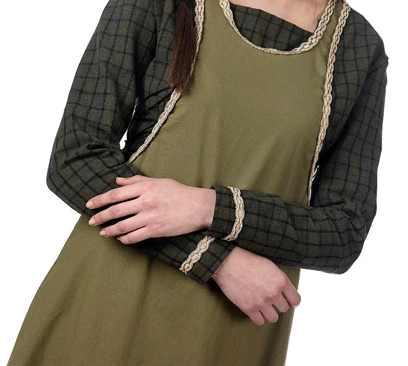 Disfraz de Doncella Medieval Premium para Mujer Princesas y Damas Medievales Limit Sport