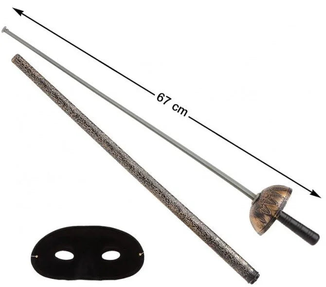 Espada de Mosquetero Florete 67cm Mosquetero Atosa