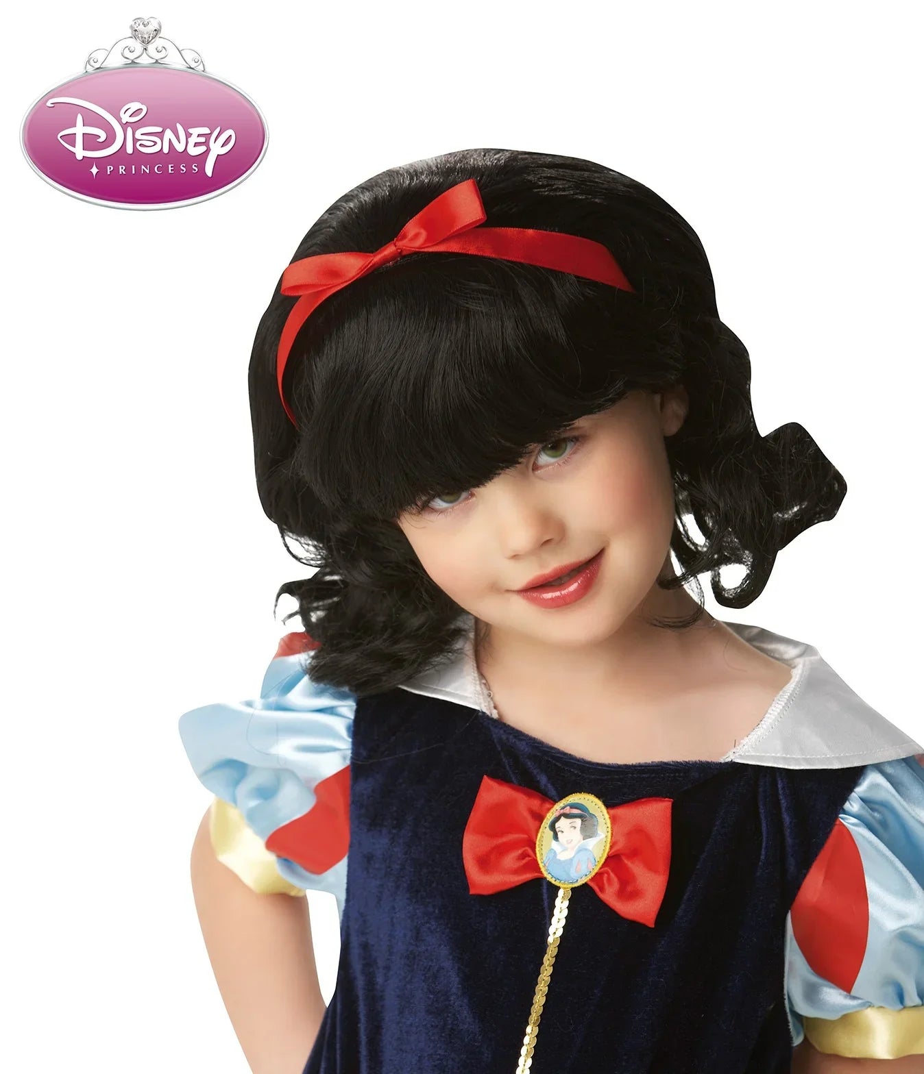 Peluca de Blancanieves Princesa Disney Infantil Blancanieves Rubies