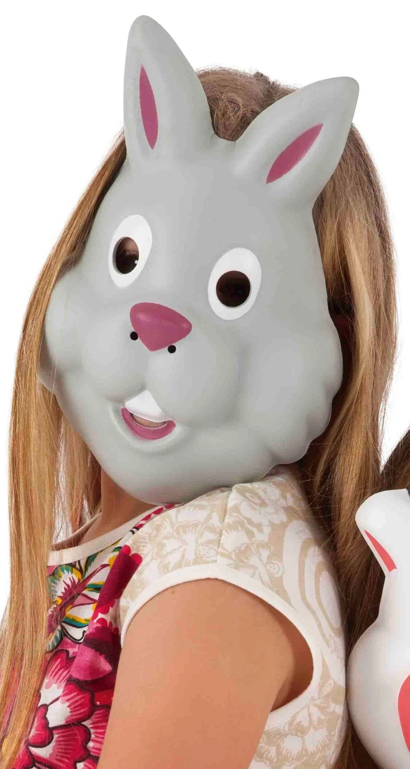 Máscara de Conejo Gris Infantil Conejo Rubies