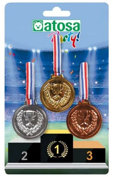 Medallas de los Juegos Olímpicos Complementos Deportes y Animadoras Atosa