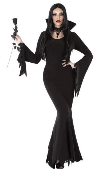 Disfraz de Morticia Addams para Mujer Morticia Addams Atosa