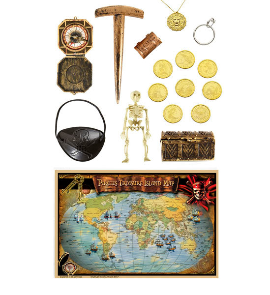 Kit de accesorio Pirata COMPLEMENTOS Widmann