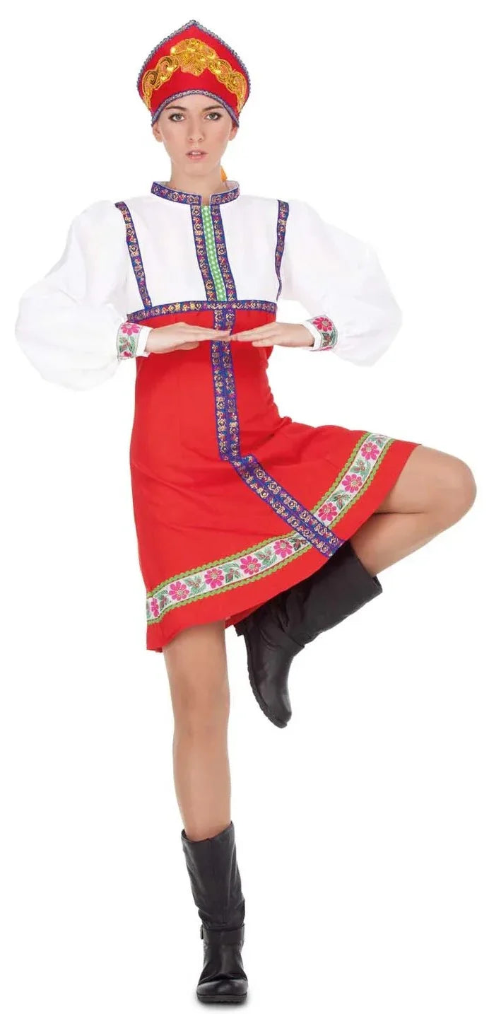 Disfraz de Rusa Tradicional para Mujer Comprar Online