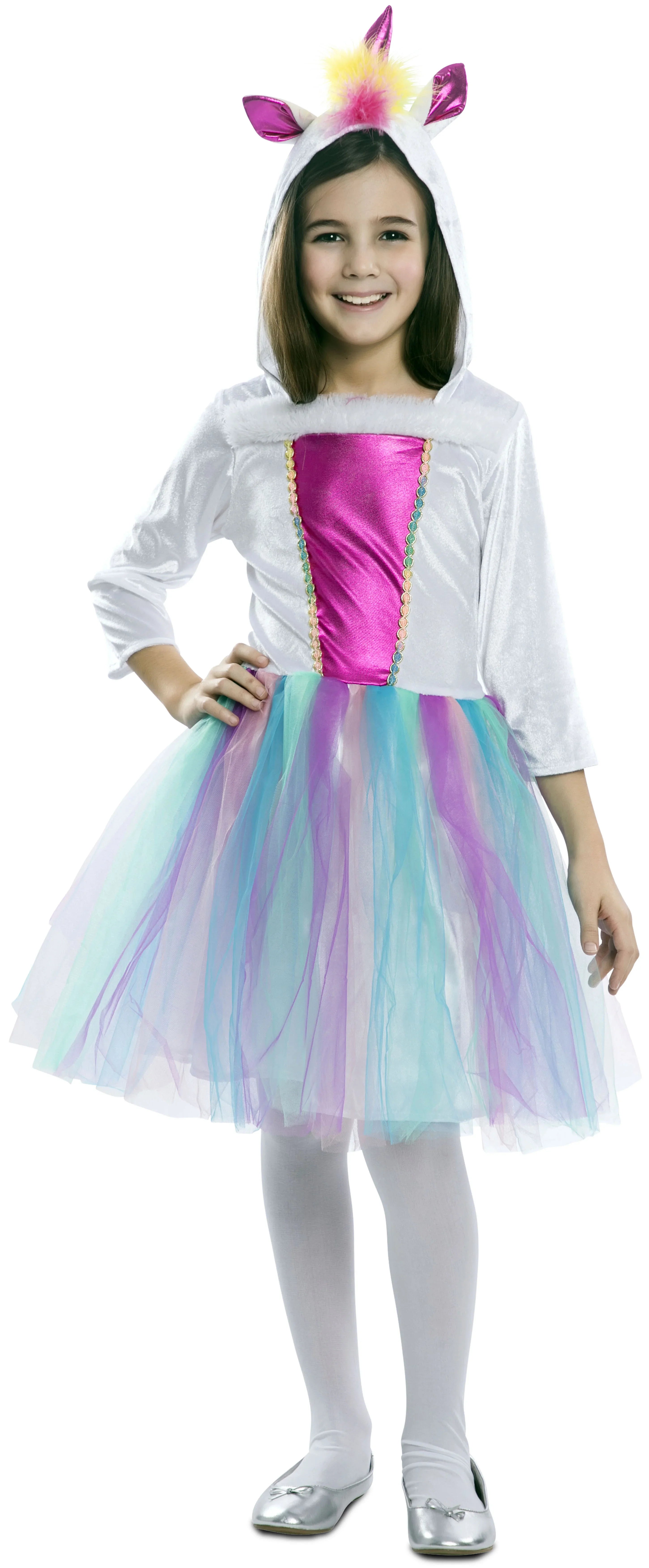 Disfraz de Unicornio con Capucha para Niña Comprar Online