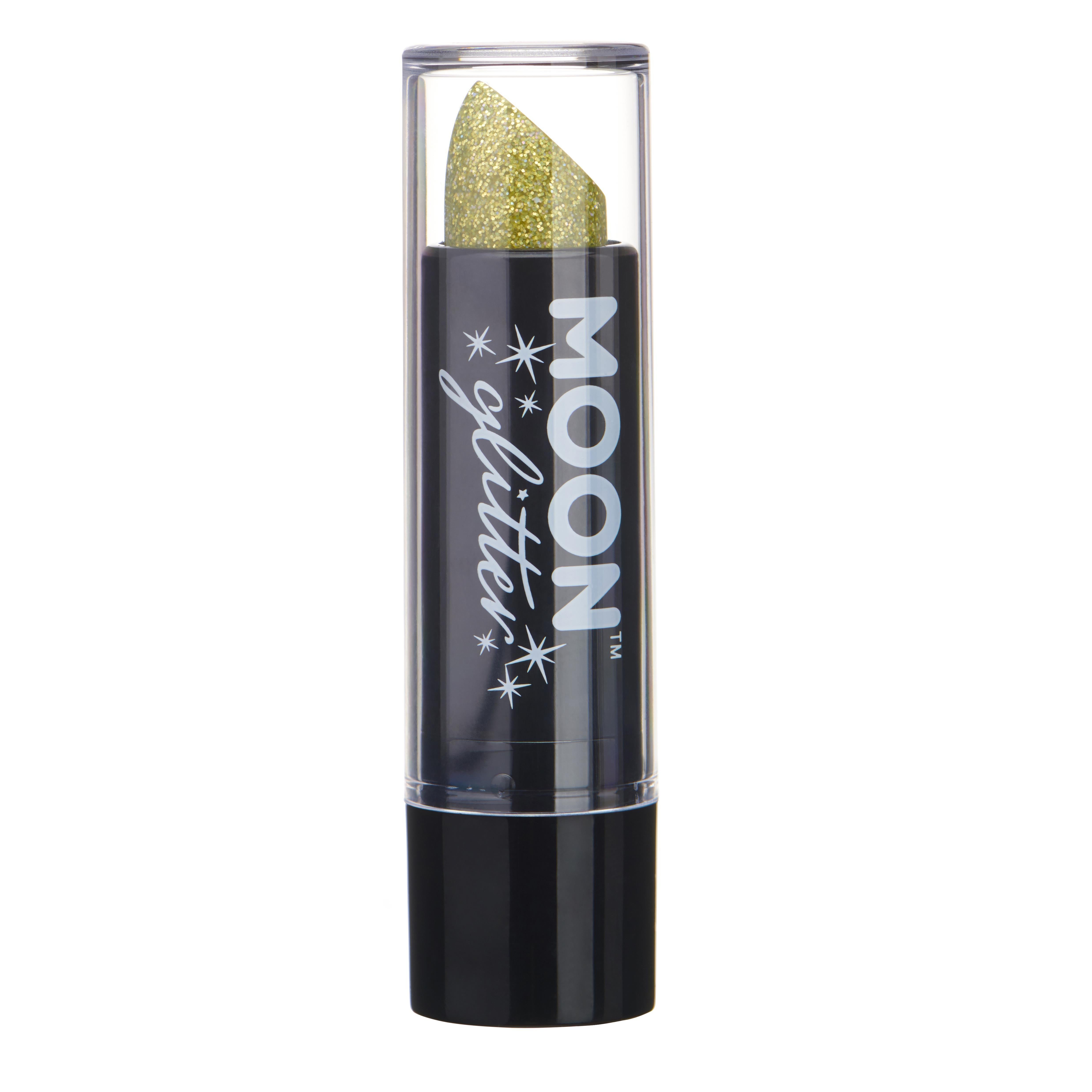Pintalabios con Purpurina Holográfica en Colores Pintalabios Smiffys Dorado