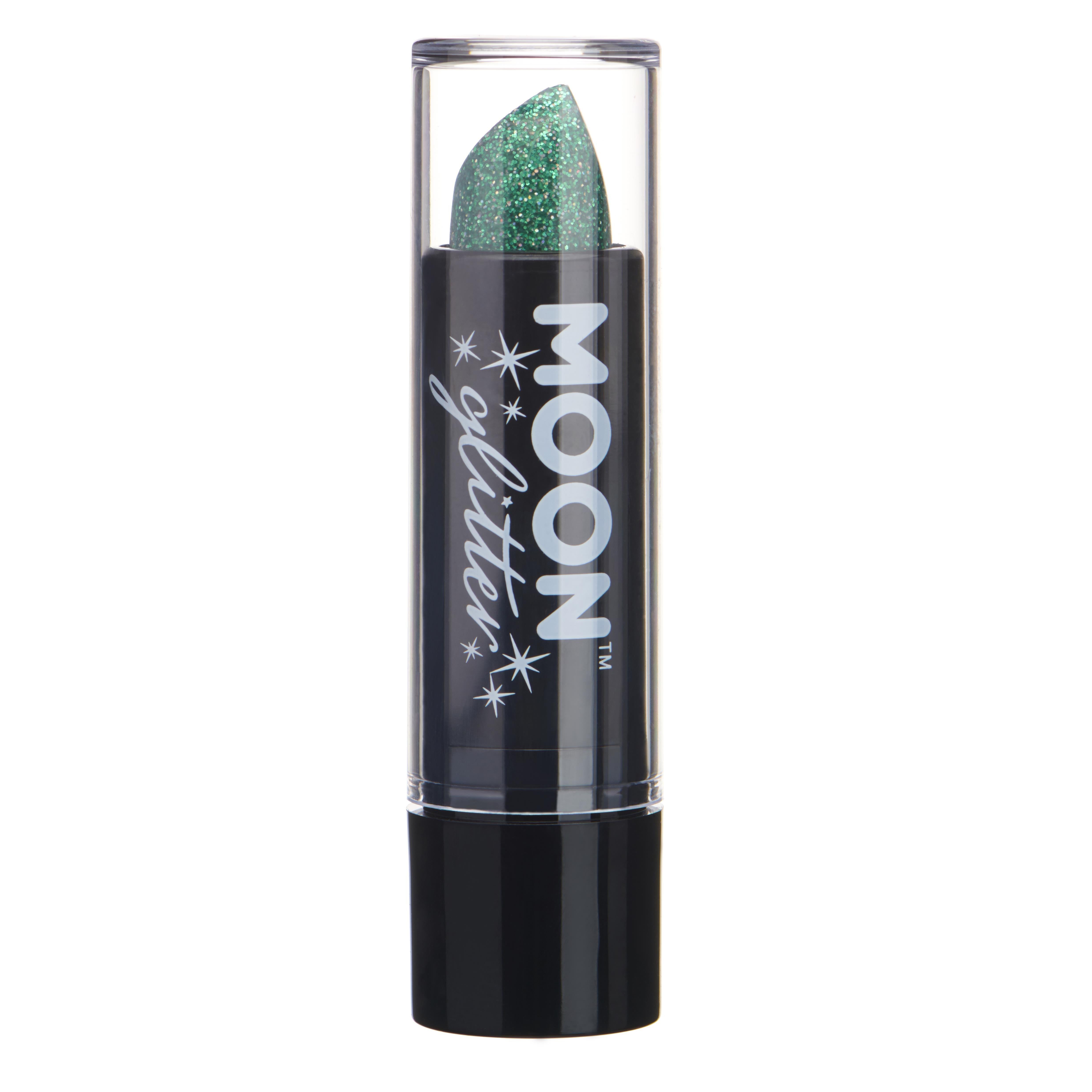Pintalabios con Purpurina Holográfica en Colores Pintalabios Smiffys Verde