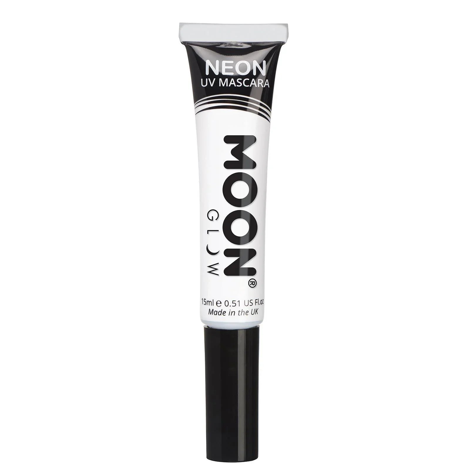 Rímel para Pestañas en Colores Neón Fluorescentes Maquillaje y Pinturas Smiffys Blanco