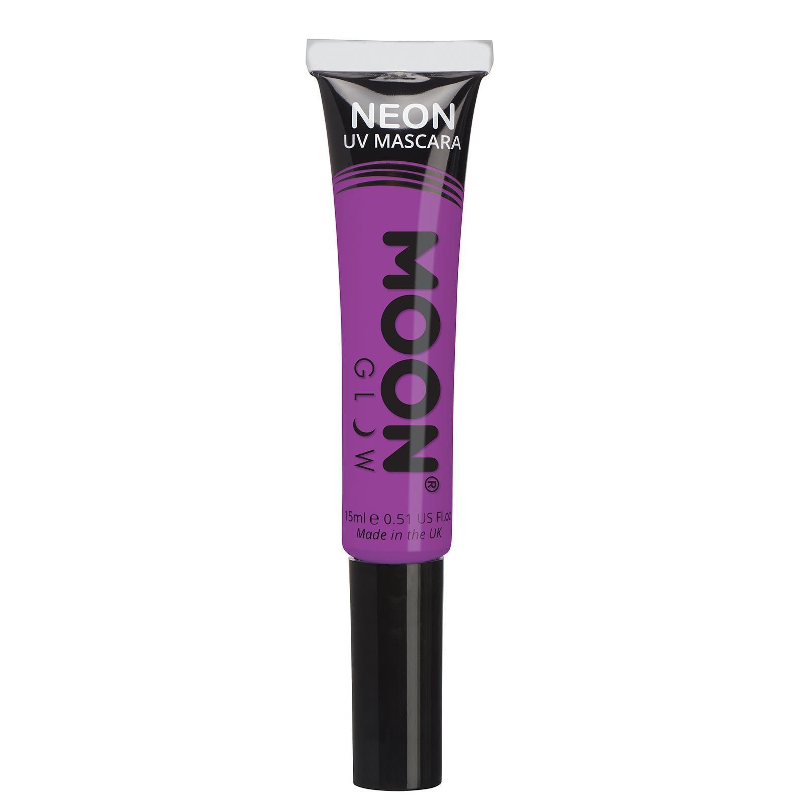 Rímel para Pestañas en Colores Neón Fluorescentes Maquillaje y Pinturas Smiffys Morado