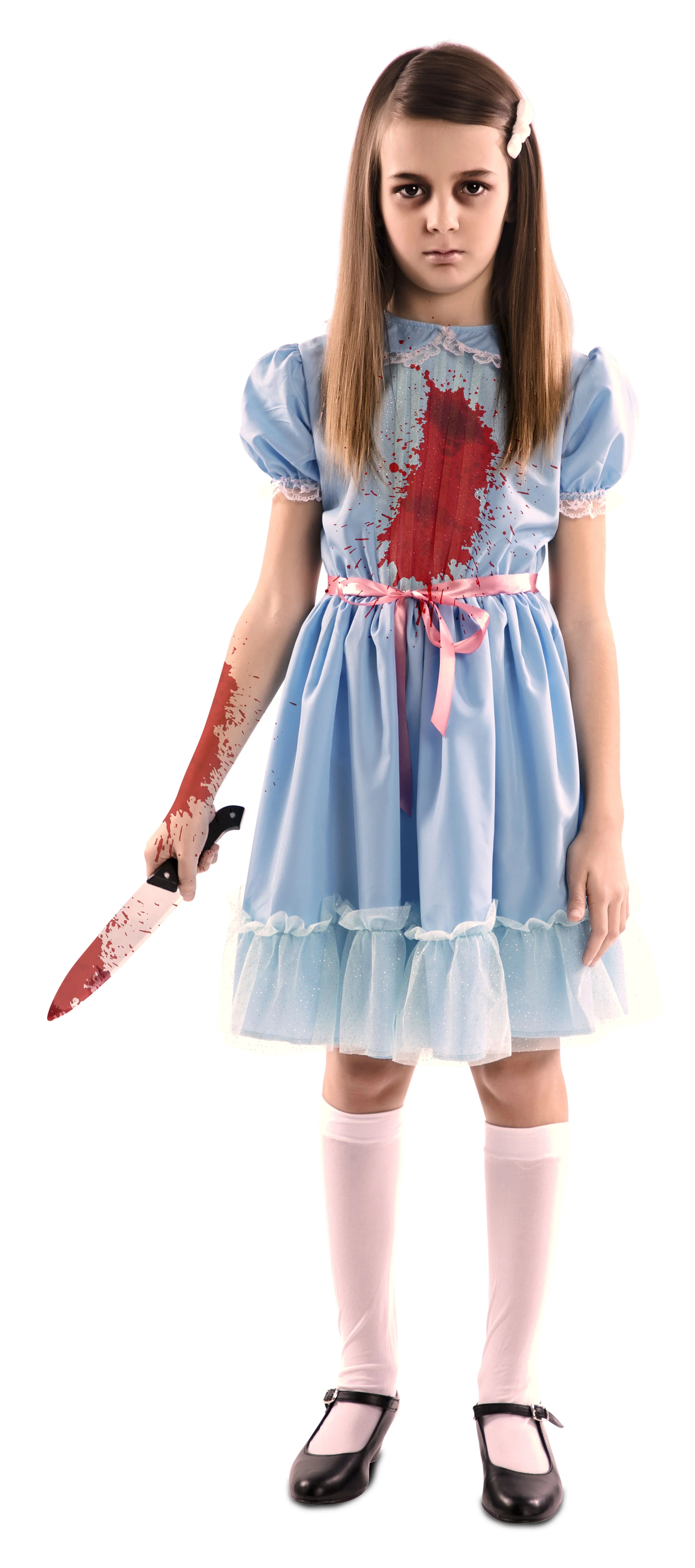 Disfraz de las Niñas de El Resplandor Infantil Halloween Infantiles EuroCarnavales