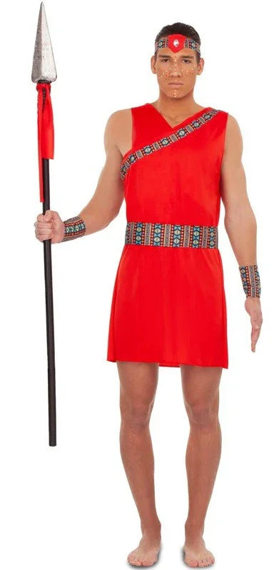 Disfraz de Masái Africano para Hombre Africanos Viving