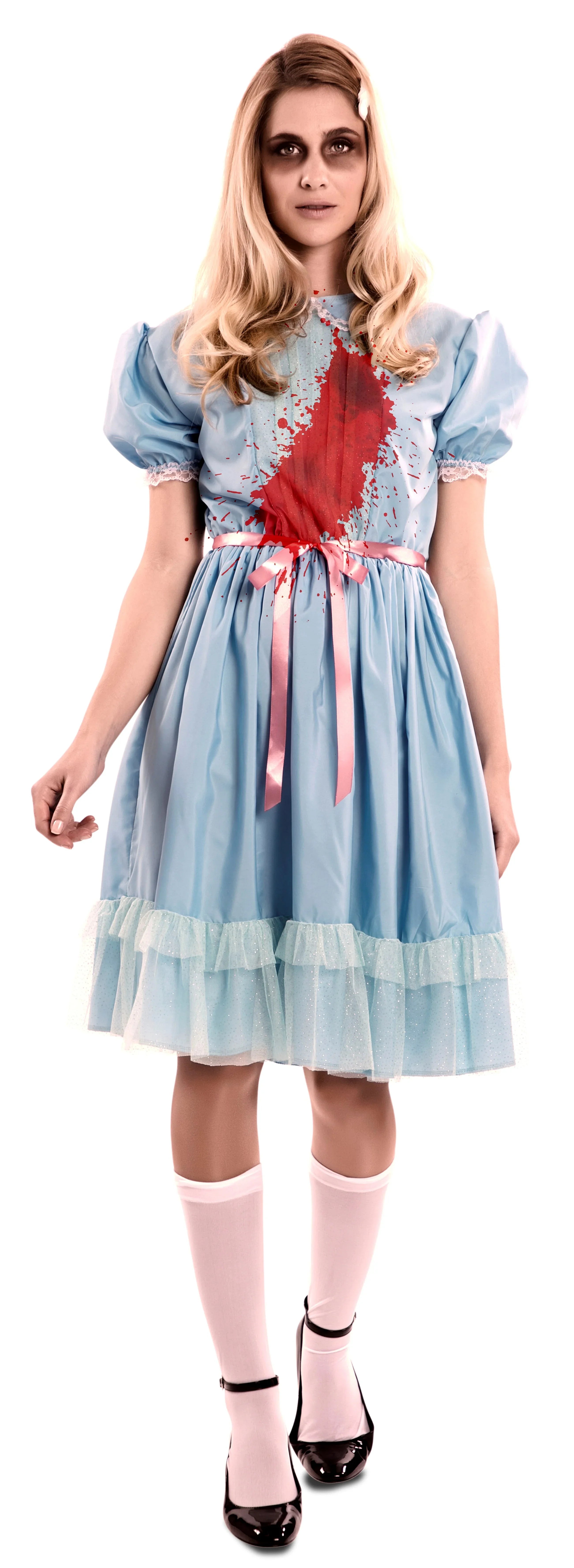 Disfraz de las Niñas de El Resplandor para Mujer Disfraces Halloween EuroCarnavales