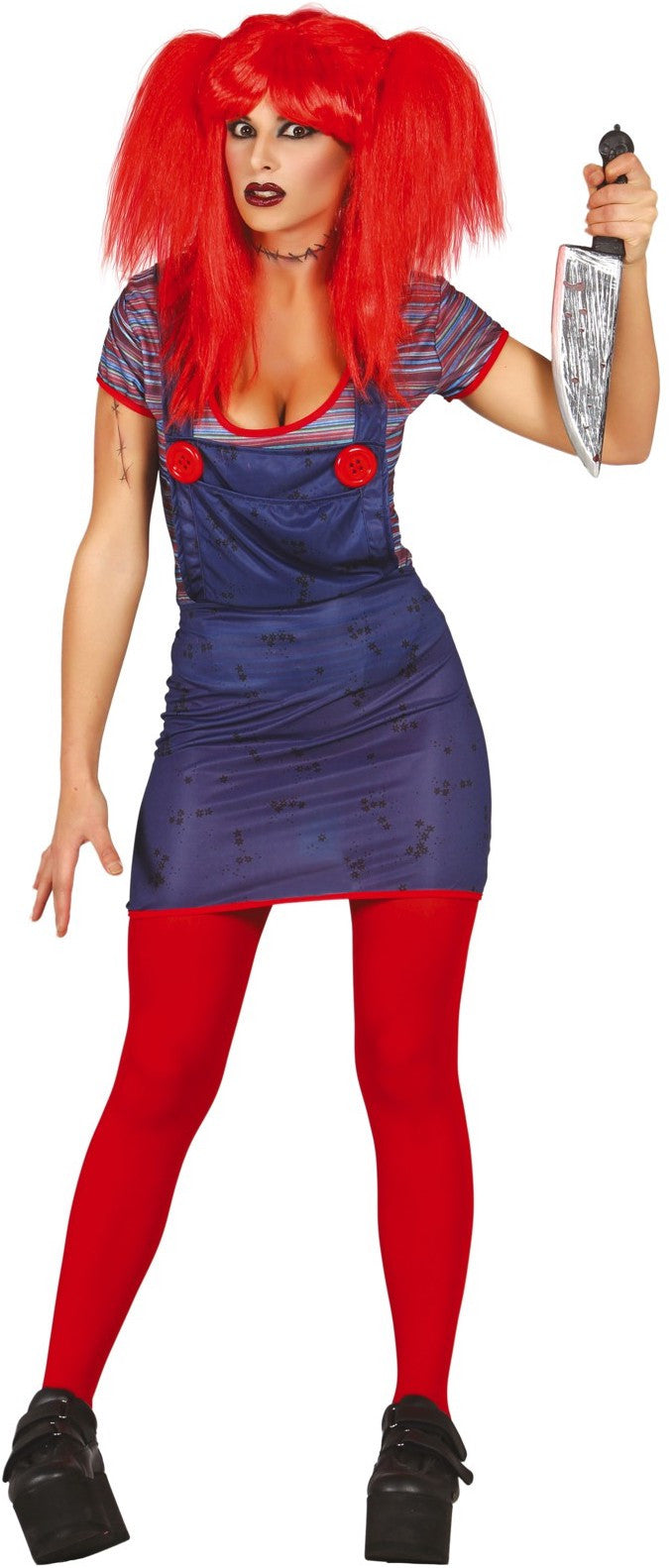 Disfraz de Chucky para Mujer Chucky - El Muñeco Diabólico Guirca
