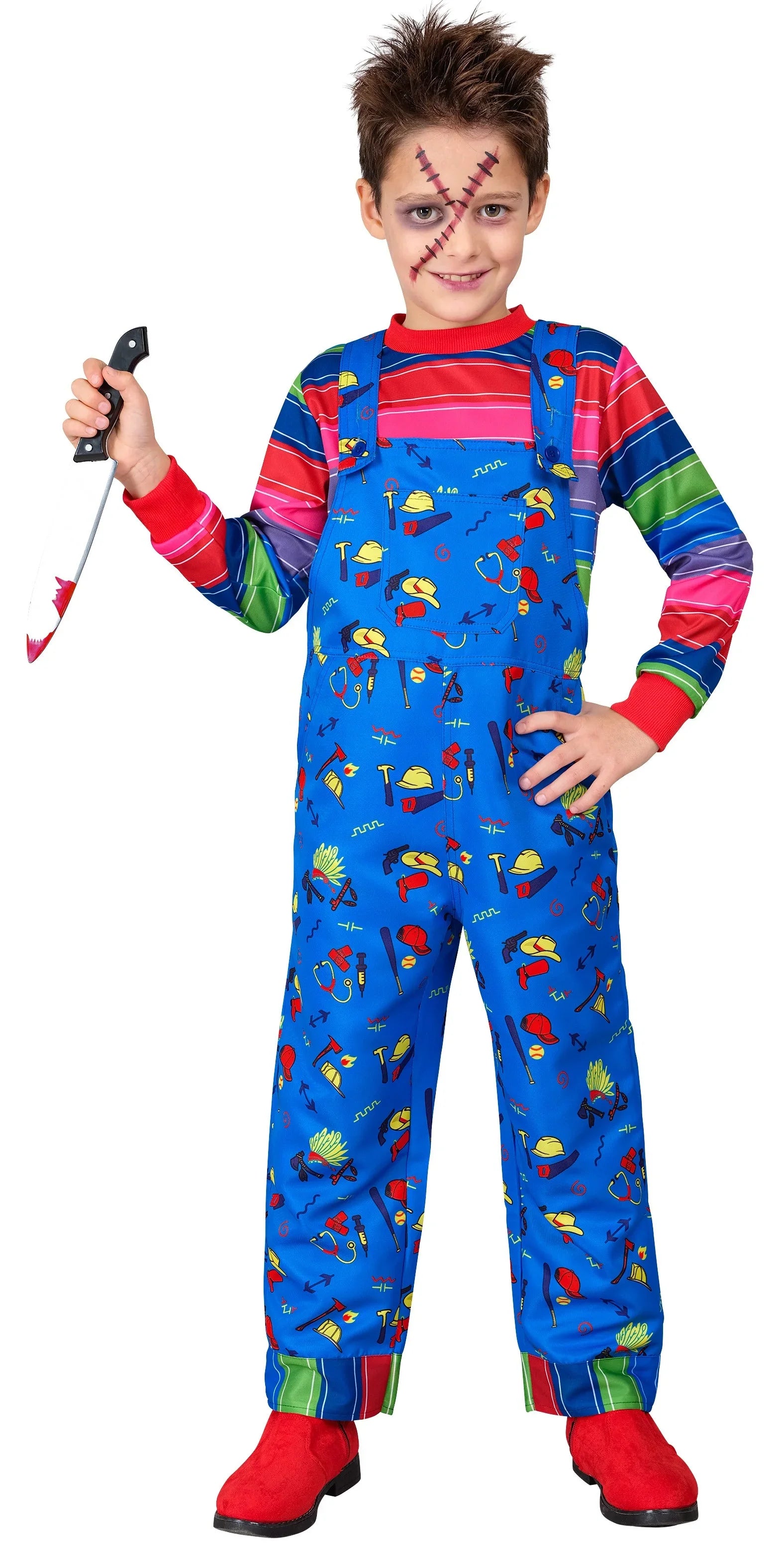 Disfraz de Muñeco Diabólico para Niño Chucky - El Muñeco Diabólico Widmann