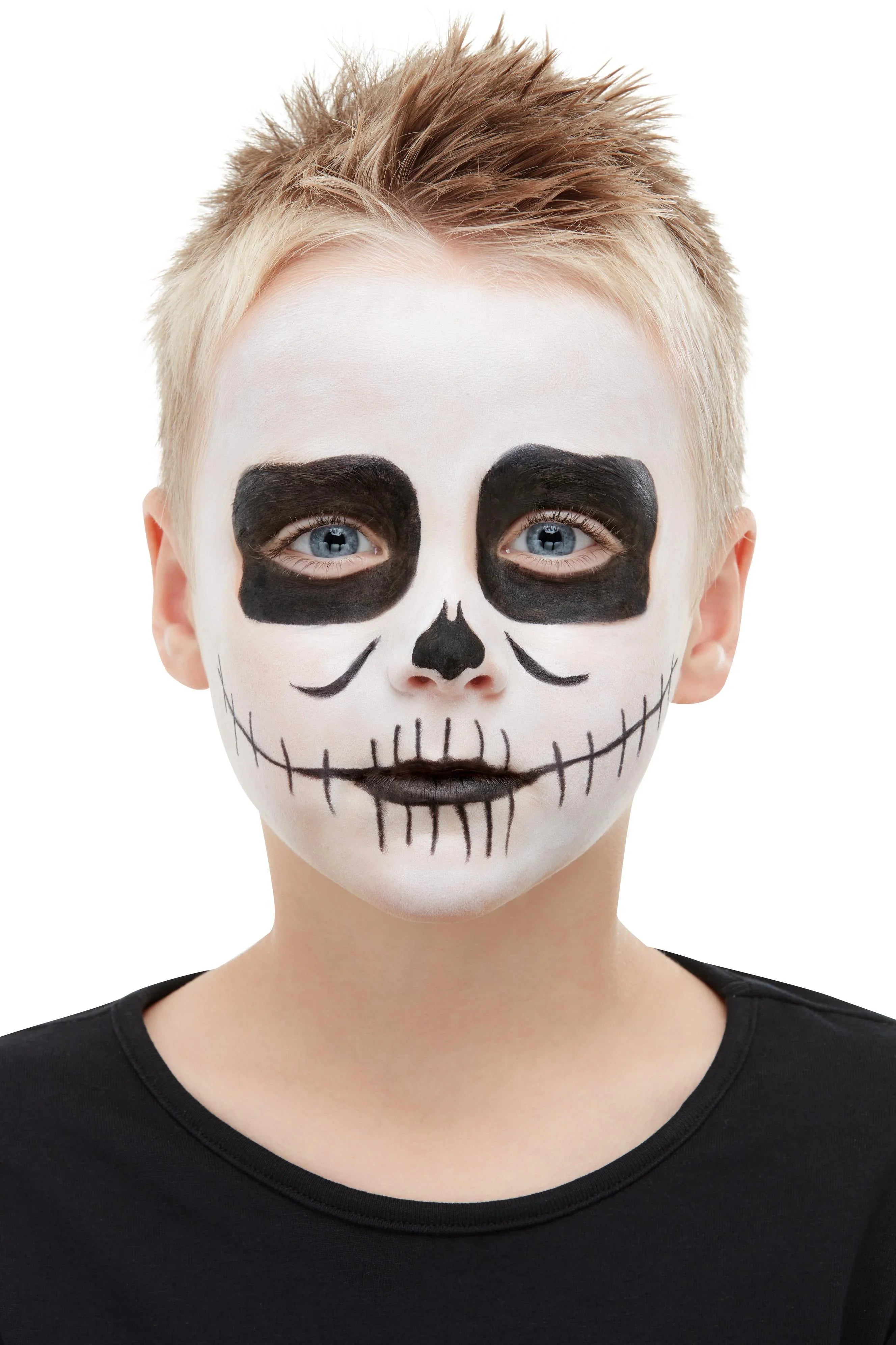 Kit de Maquillaje de Esqueleto Infantil Maquillaje Halloween Smiffys