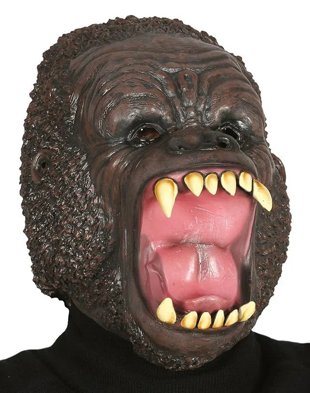 Máscara de Gorila Salvaje de Látex Mono y Gorila Guirca