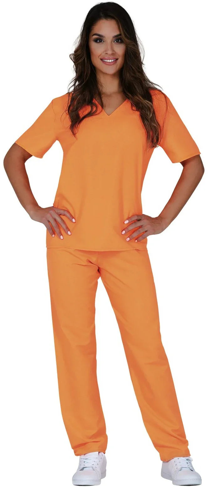 Disfraz de Orange is The New Black para Mujer Preso Guirca