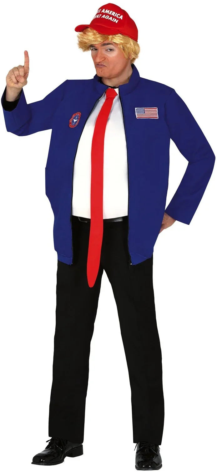 Disfraz de Presidente Trump para Hombre Disfraces Originales Guirca