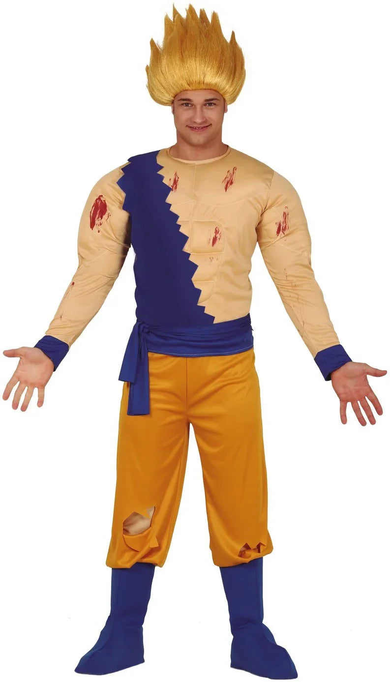 Disfraz de Goku Super Saiyan para Adulto Cine y TV Guirca