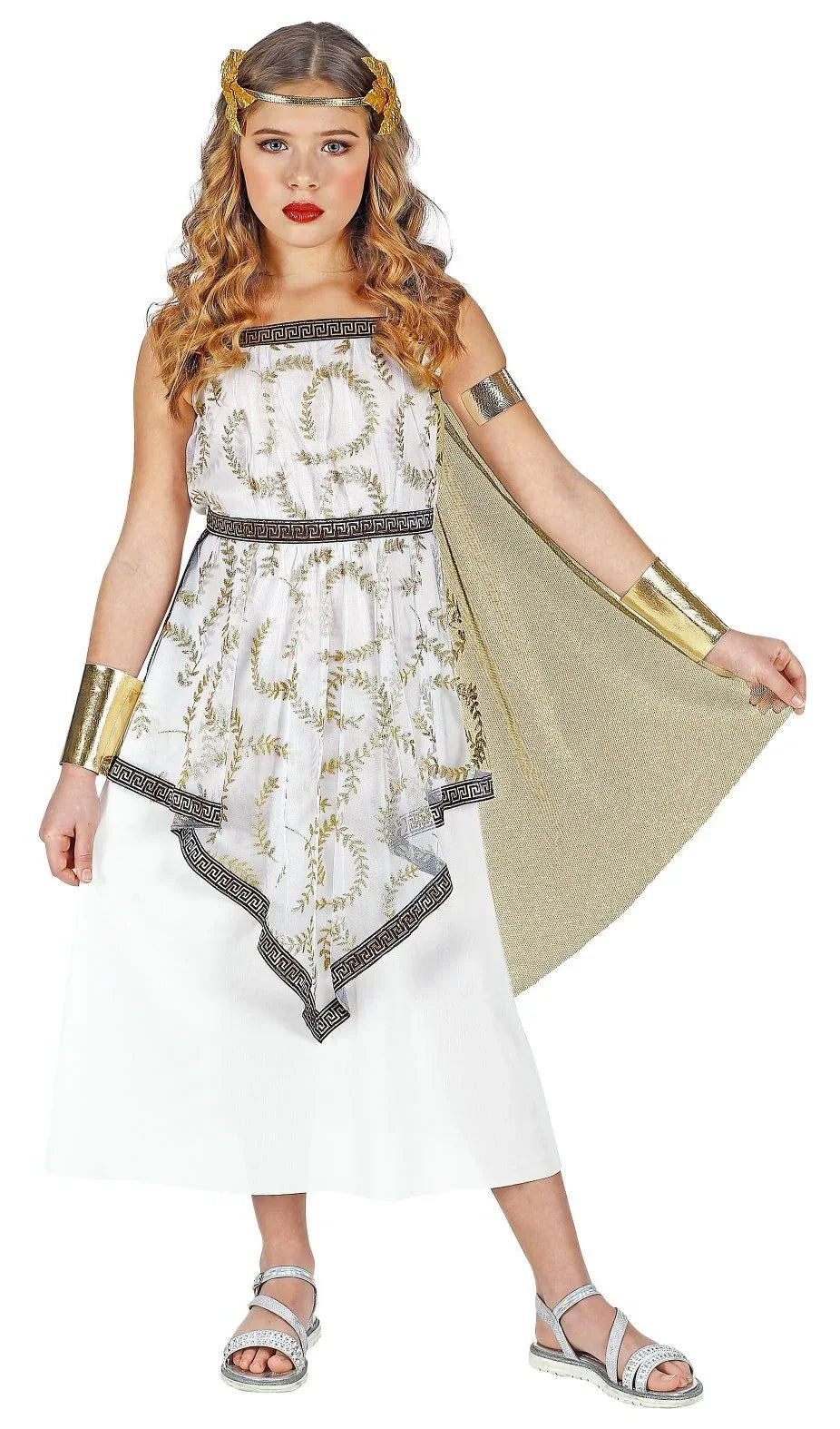 Disfraz de Diosa Griega del Olimpo Infantil Damas Romanas y Griegas Widmann