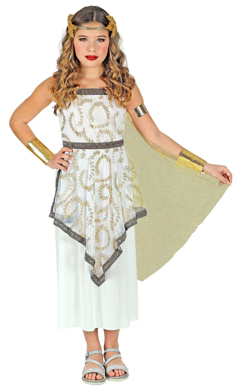 Disfraz de Diosa Griega del Olimpo Infantil Damas Romanas y Griegas Widmann
