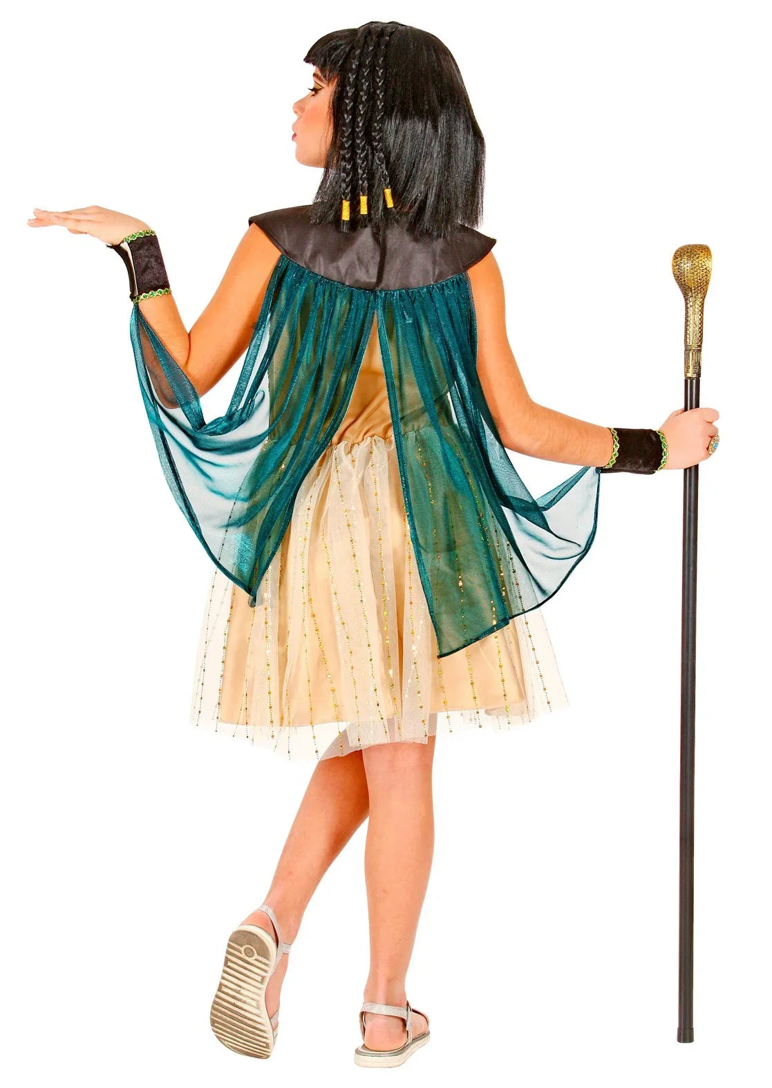 Disfraz de Emperatriz Egipcia Elegante para Niña Egipcio Widmann