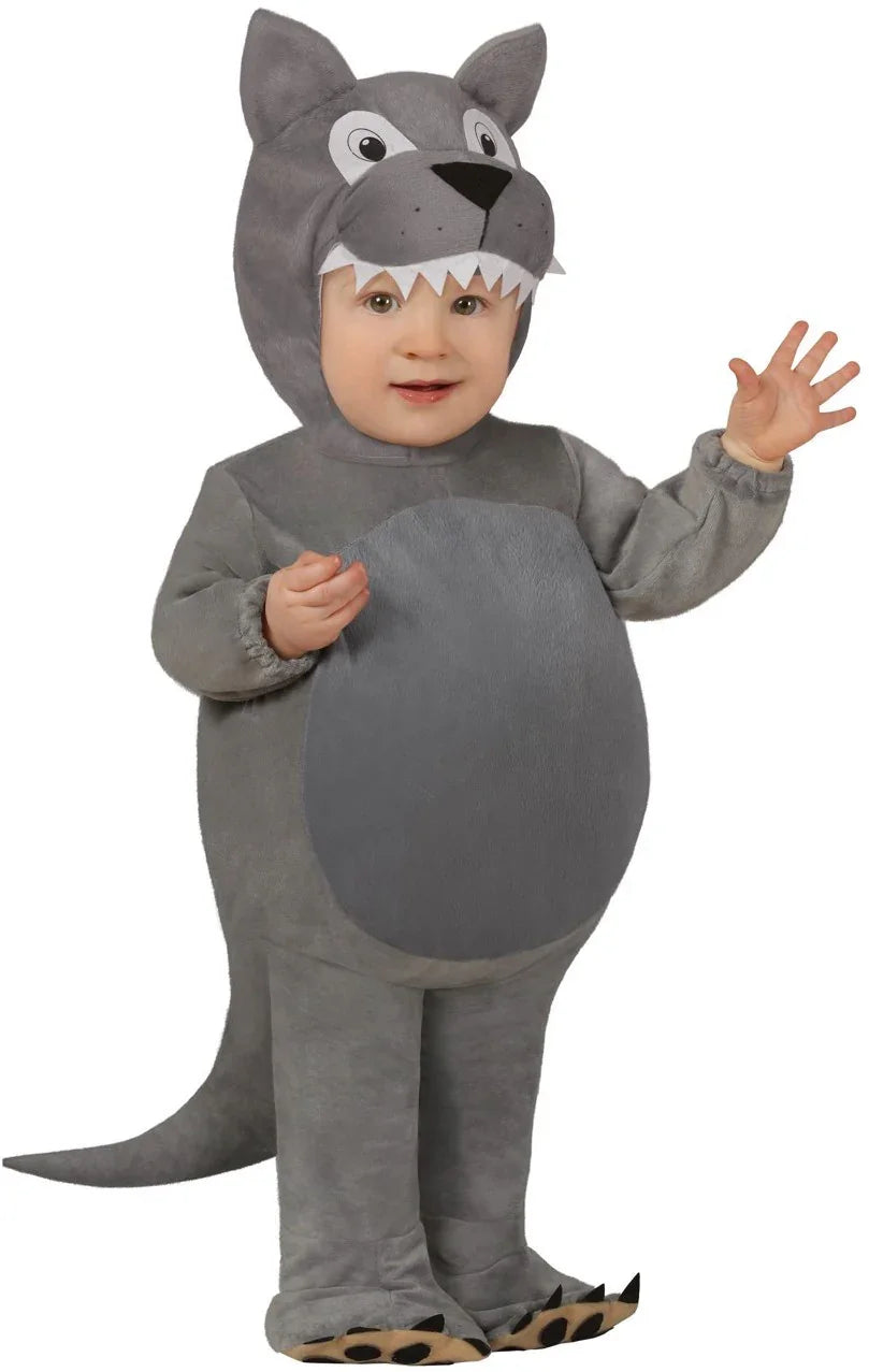Disfraz de Lobo Gris para Bebé Lobo Guirca