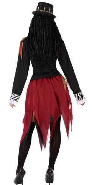 Disfraz de Hechicera Vudú para Mujer Hechiceros y Muñecas Vudú Atosa