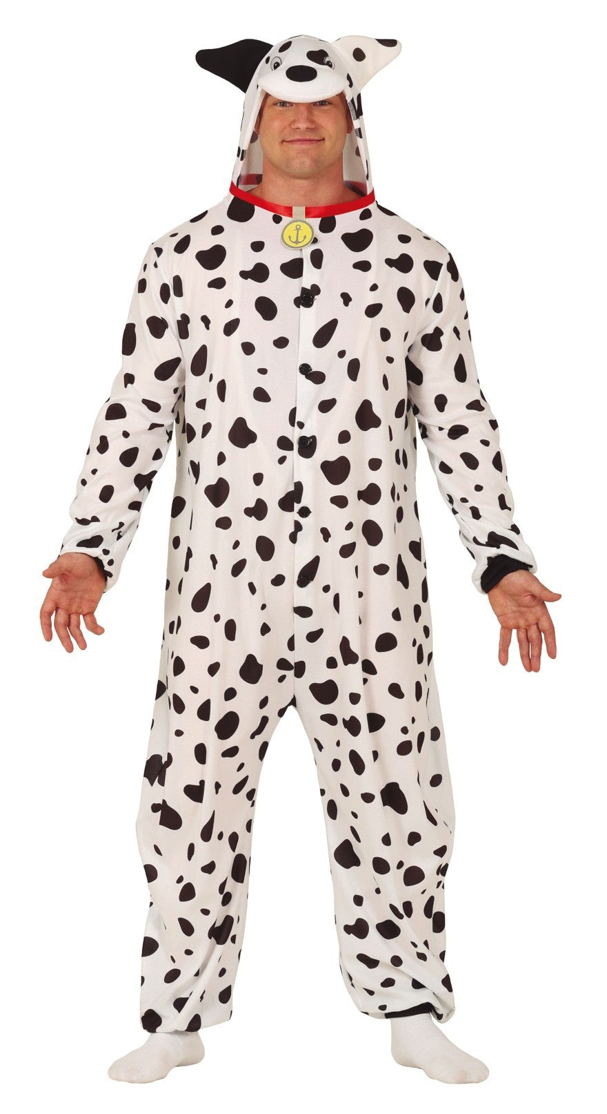 Disfraz de Dálmata Pijama para Adulto 101 Dálmatas Guirca