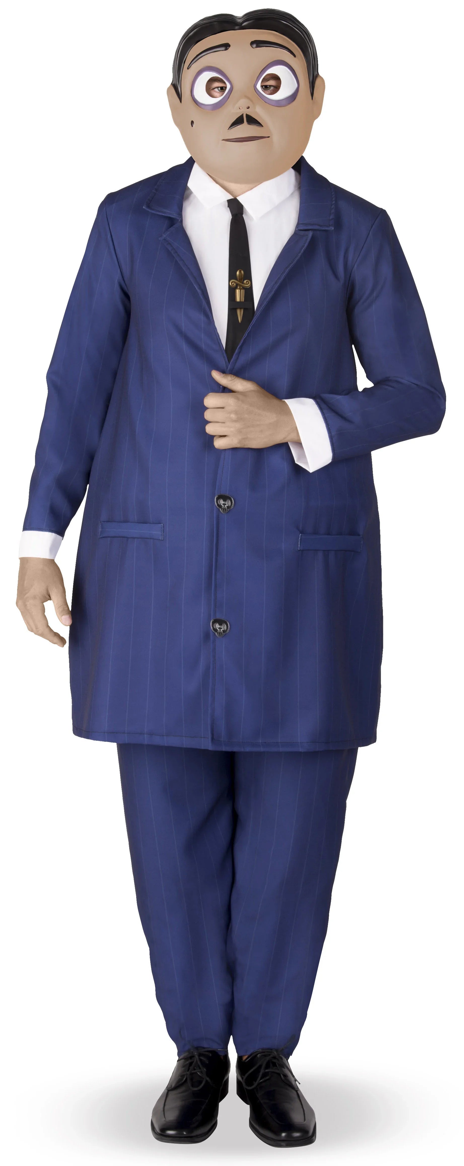 Disfraz De Gómez Addams De Miércoles (Netflix) - Conjunto De 4 Piezas Para Adulto Talla XL - Para Halloween Y Carnaval