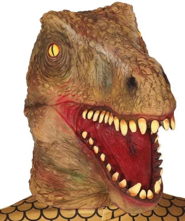 Máscara de Dinosaurio de Látex Dragón y Dinosaurio Guirca