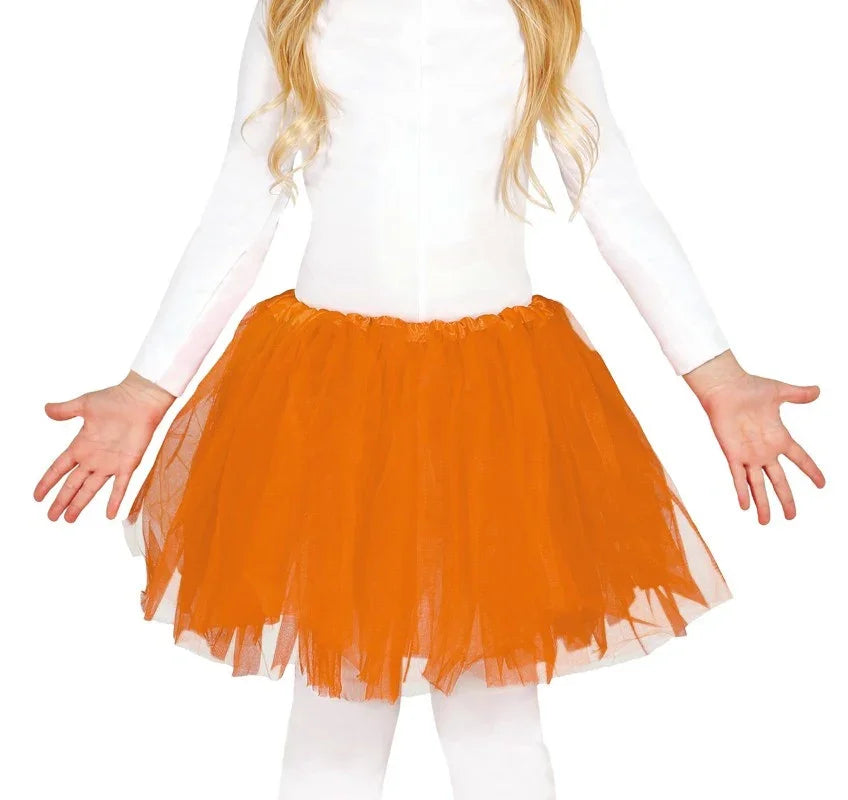 Tutú Naranja para Niña Tutús Guirca