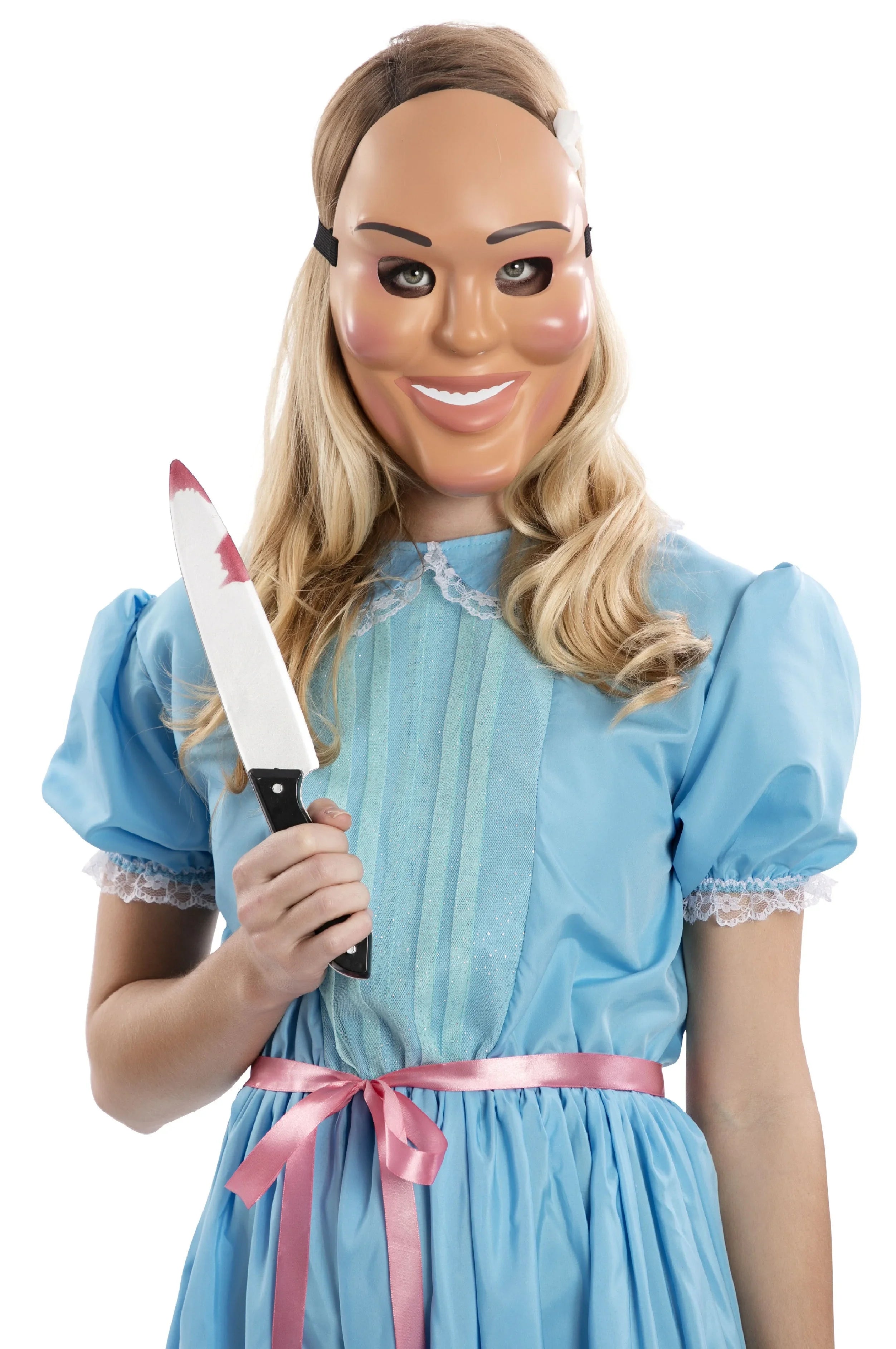 Máscara de La Purga de Mujer Sonriente Máscaras de La Purga EuroCarnavales