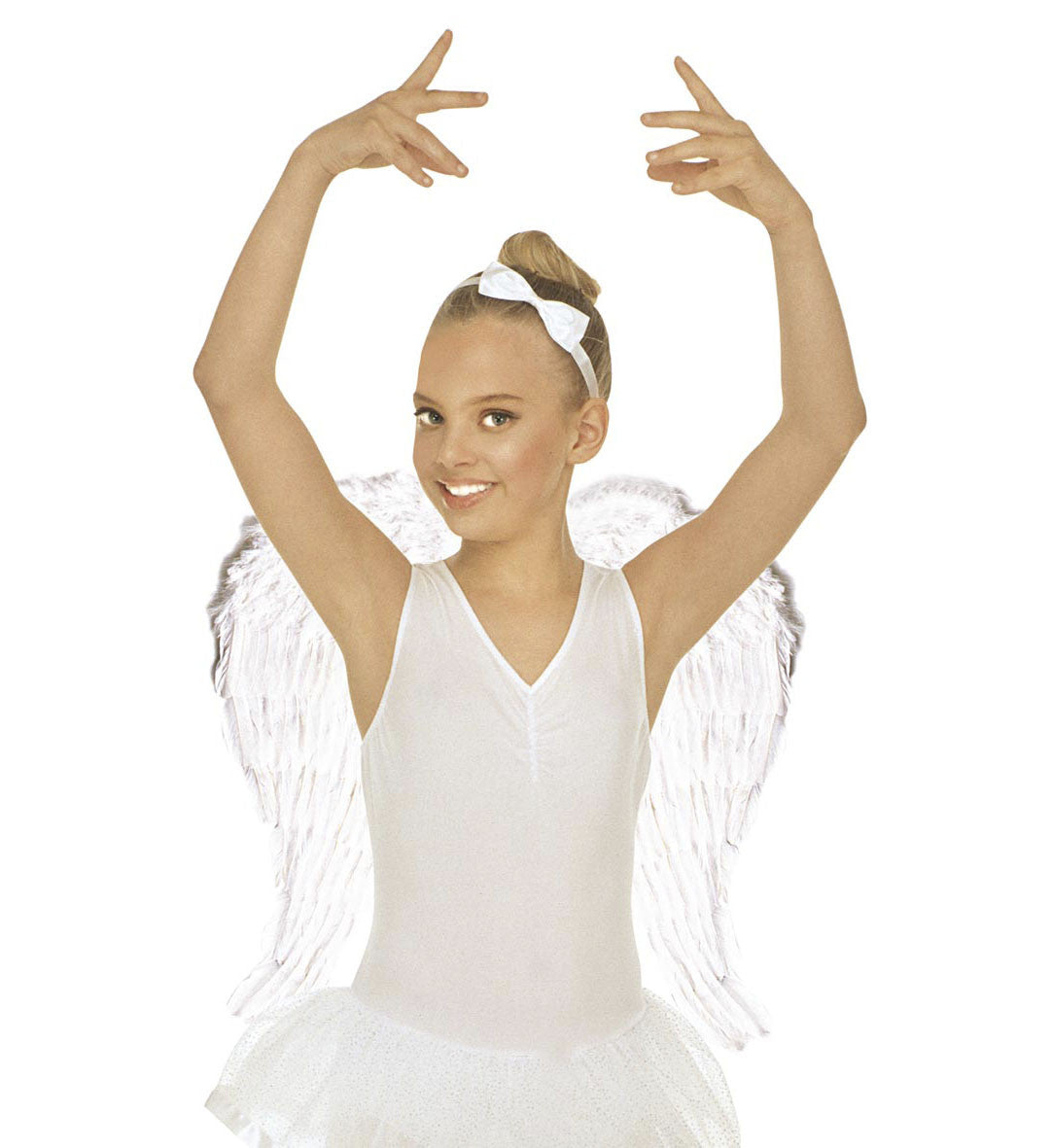 Alas Blancas de Plumas Naturales COMPLEMENTOS Widmann