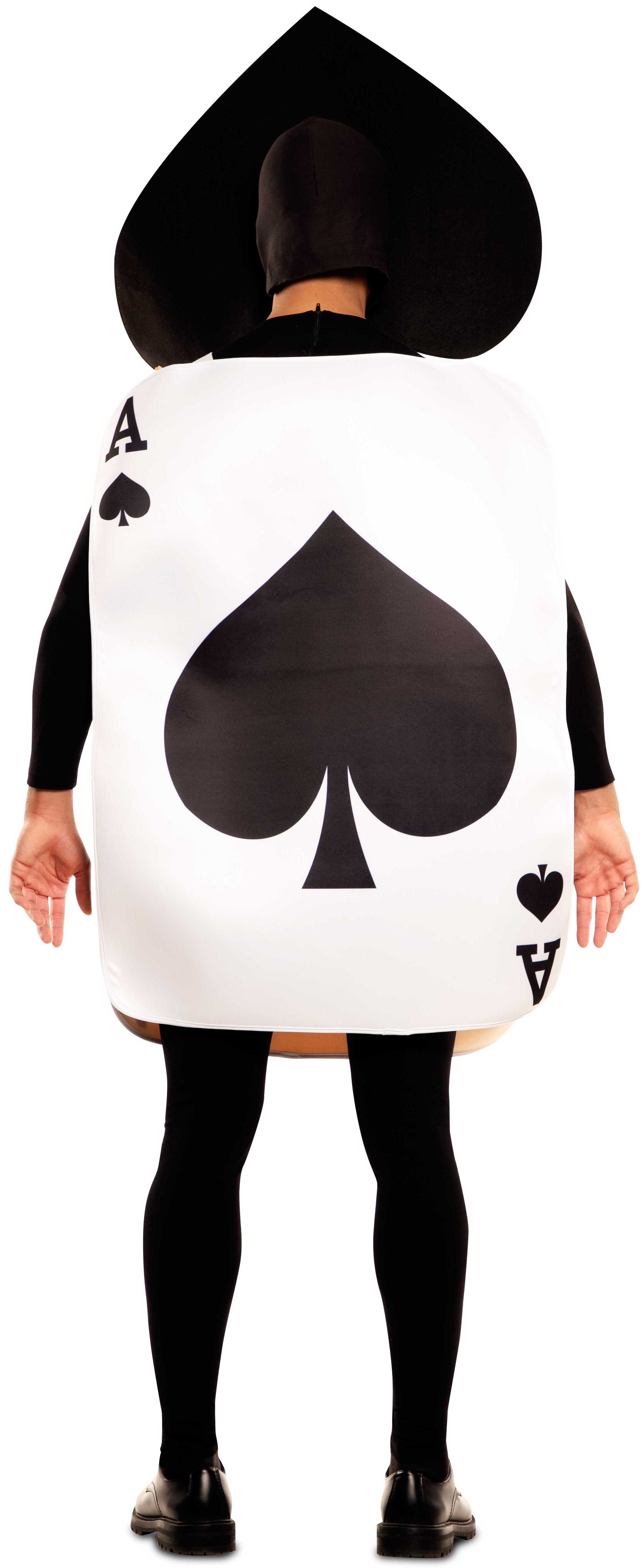 Disfraz de Carta As de Picas para Adulto Cartas Poker EuroCarnavales