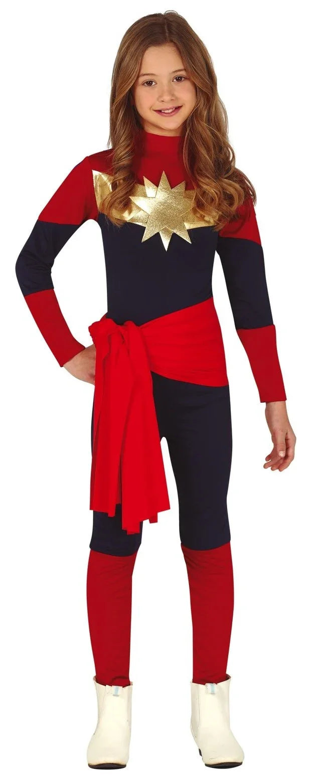 Disfraz de Capitana Marvel Infantil Capitana Marvel Guirca