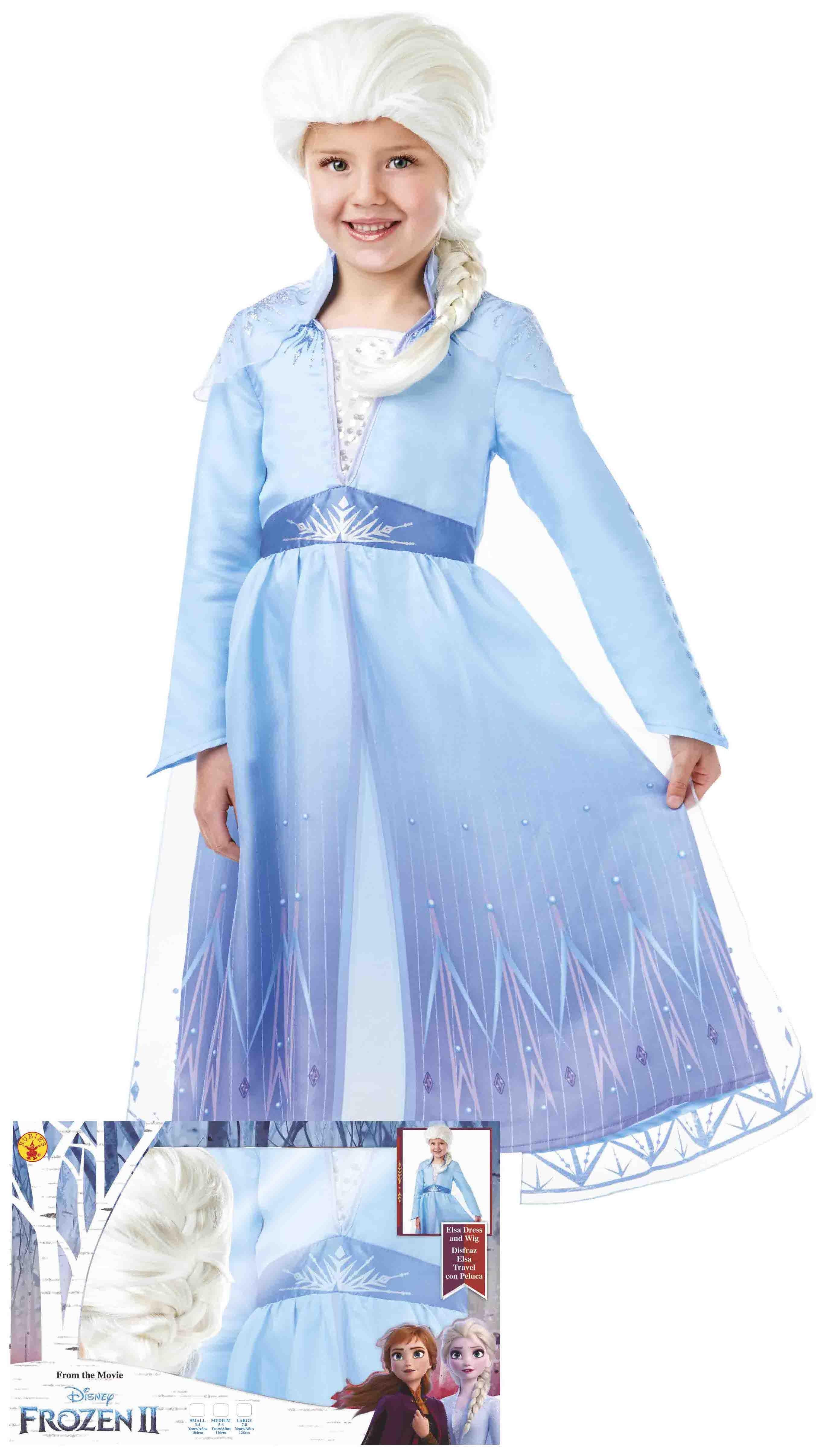 Disfraz de Elsa Frozen Infantil en Caja Frozen Rubies