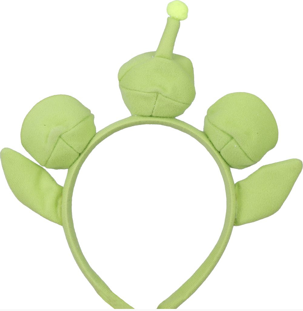 Diadema de Alien Verde con Ojos