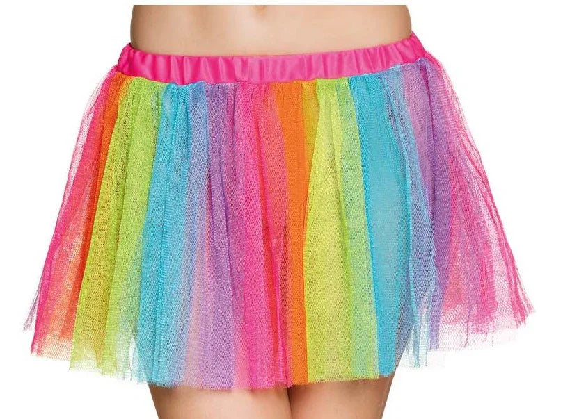 Tutú Arcoíris Corto para Adulto Tutús Fycar Complementos