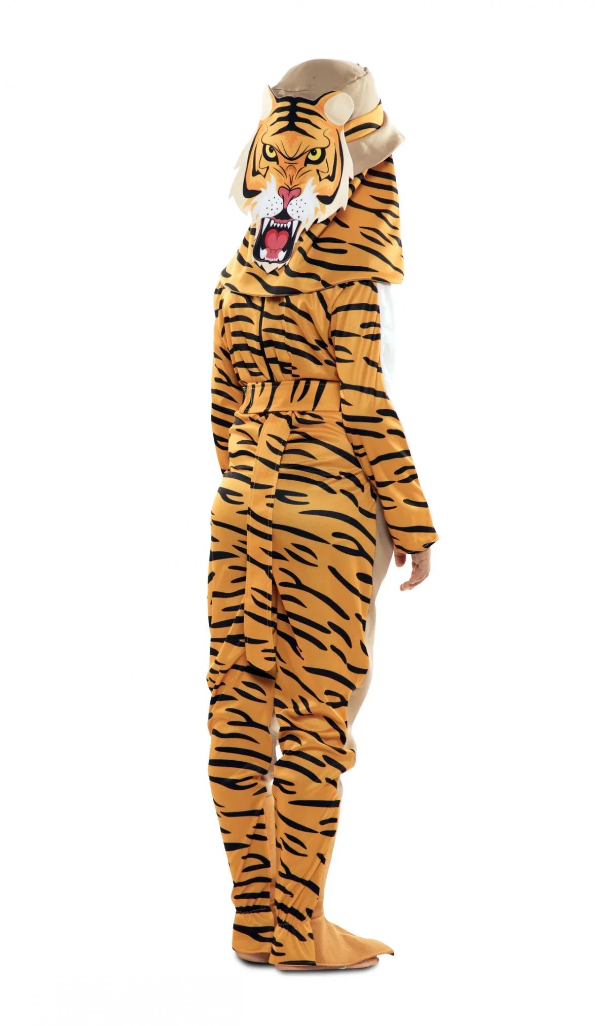 Disfraz Doble de Cazador y Tigre para Niño Exploradores EuroCarnavales