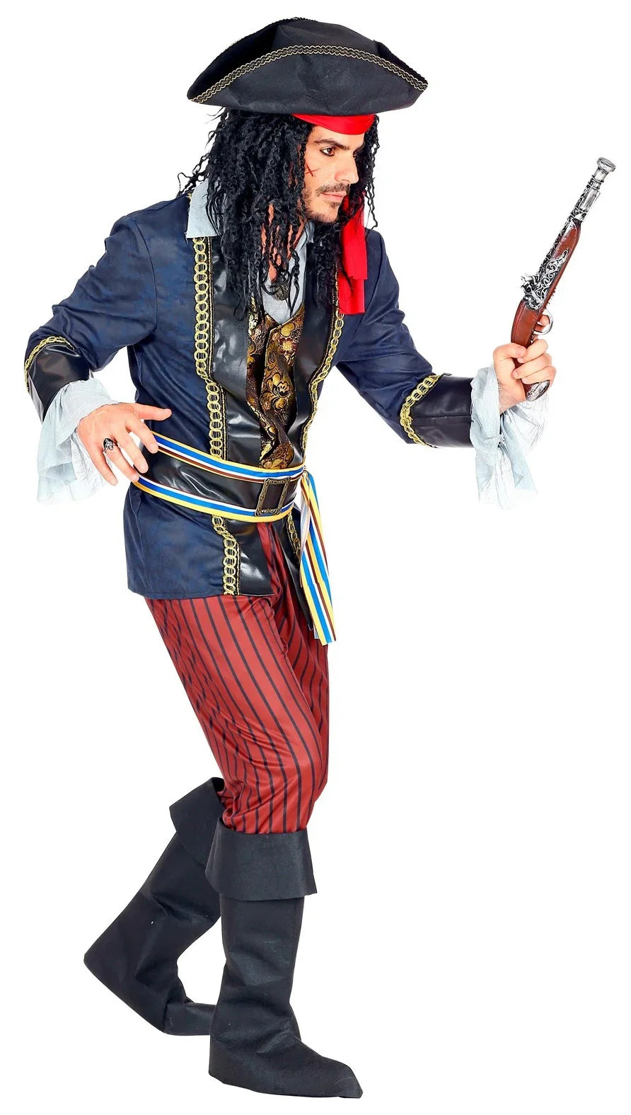 Disfraz de Capitán Pirata Elegante para Hombre Piratas Widmann